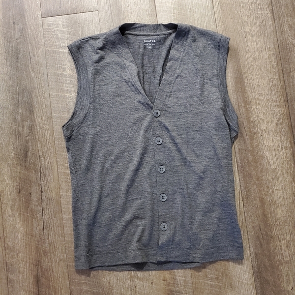 Quatha Wool to Skin 100% Australian Wool Vest. - Picture 9 of 12